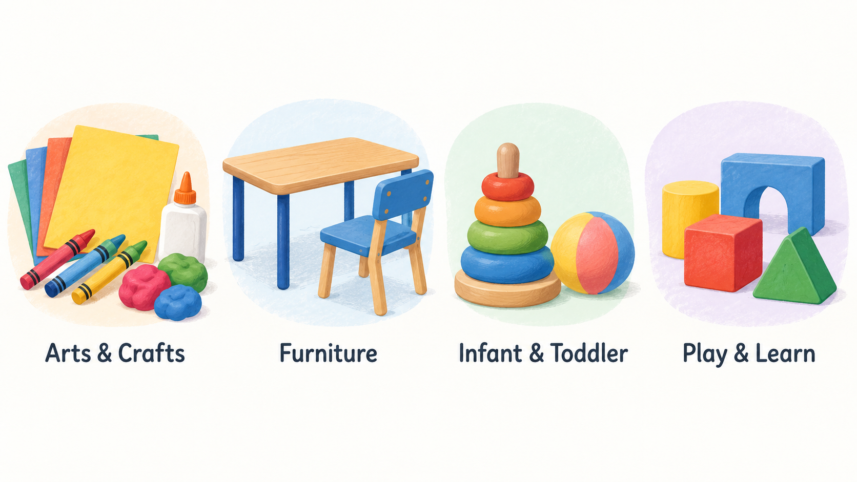 Show the four catalogue categories the section identifies as useful starting points.