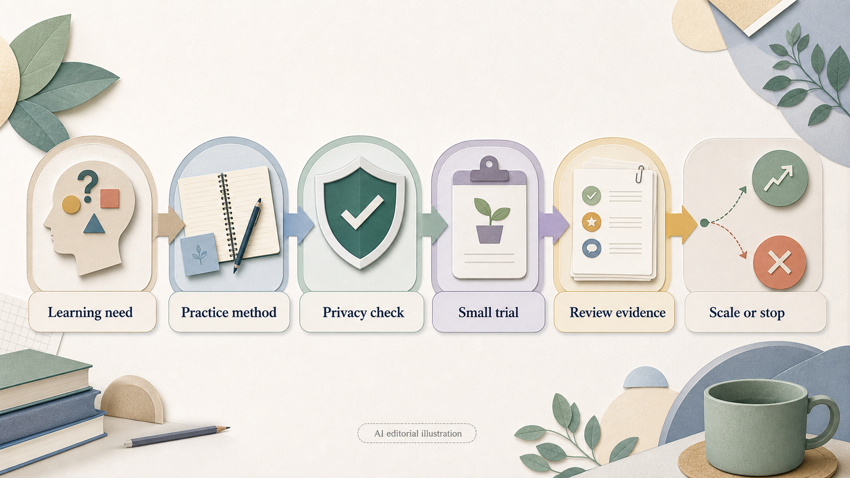 Make the recommended low-risk selection and trial process scannable before a buyer commits to a platform